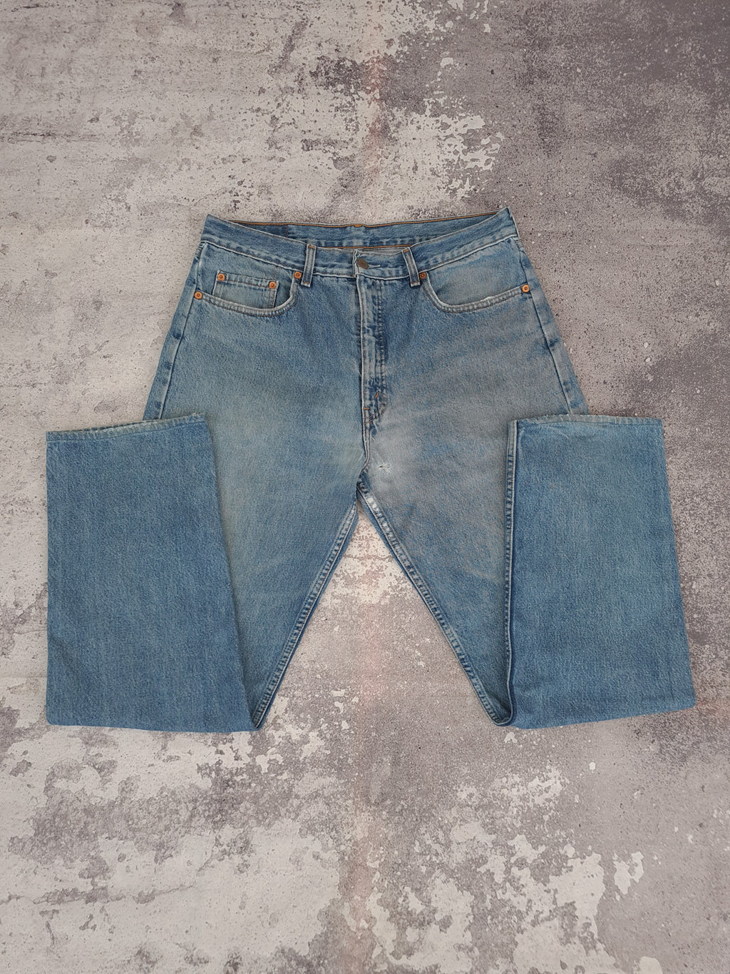 Vintage 1990's Levi's 615 Orange Tab Jeans W34 - Funky Cat