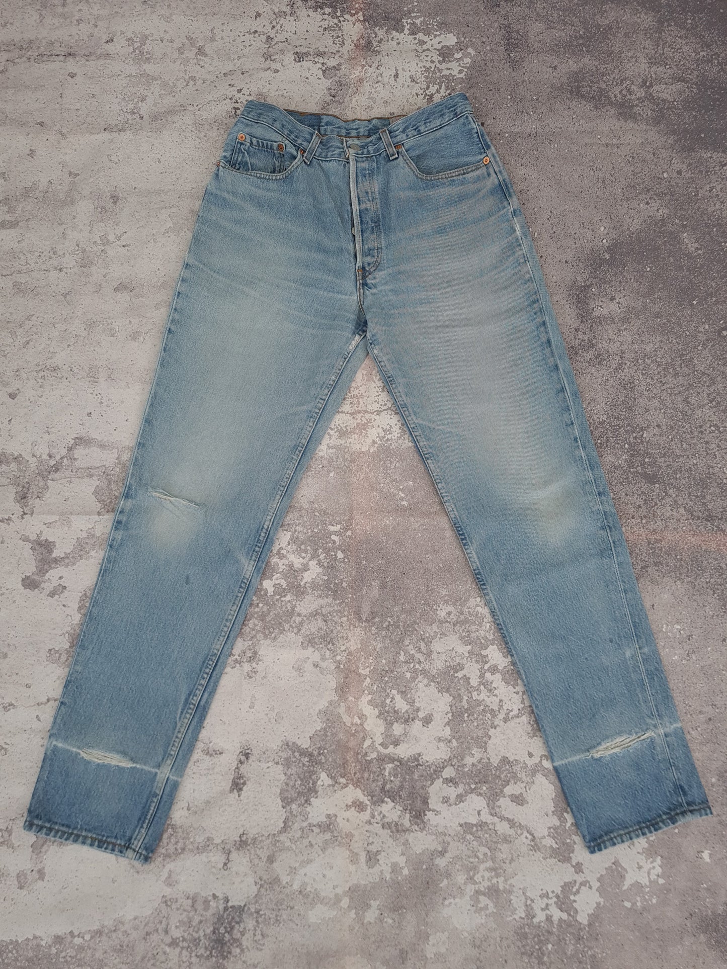 Vintage 1990s Levi's 901 Jeans W29/30 - Funky Cat