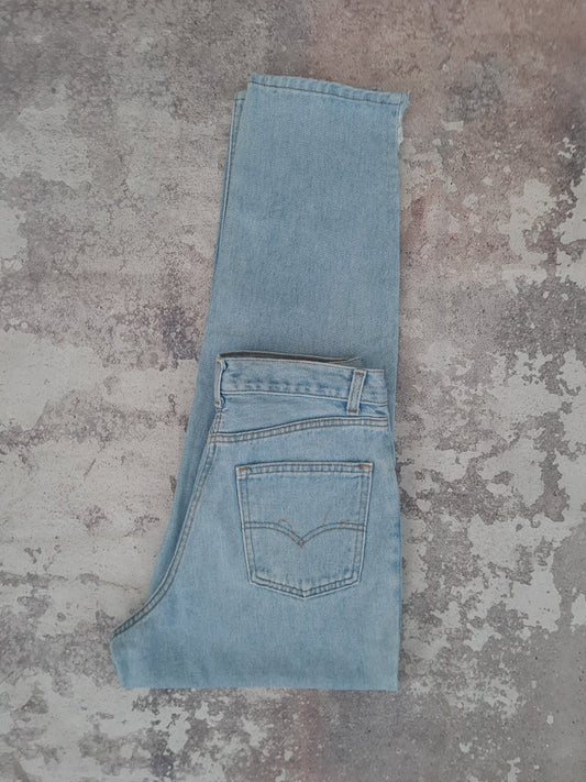 Vintage Levi's 726 Stonwashed Jeans W29 - Funky Cat